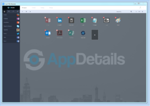 Applications can be grouped and organized as desired for one or more users. The interface also offers a number of customization options to meet corporate and individual preferences for the user interface.