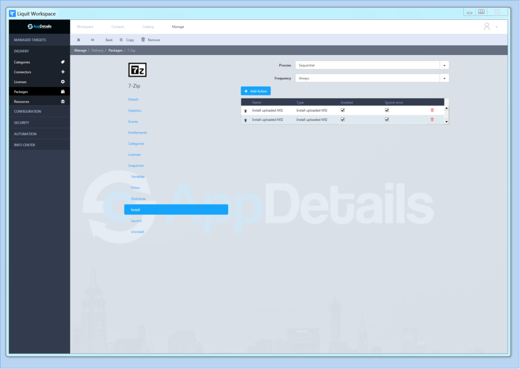 You can provide multiple installers to address the need for multiple operating systems, architectures, and environments. Here a installer for 7-Zip 32 and 64 bit are both available-- the user need not worry about which applies to them, they simply click and launch 7-Zip (what is installed and how is hidden from users).