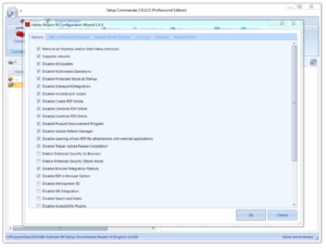 This is an example of a Setup Commander configuration wizard. For hundreds of applications, simple choices can be made to customize the installation/setup of the application (options that might take considerable research to figure out on your own).